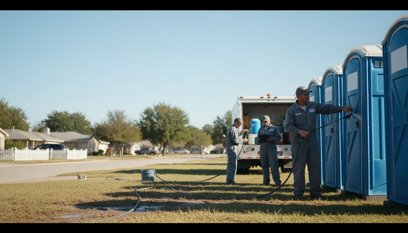 Long-Term Portable Toilet Rental in Piedmont, OH near me